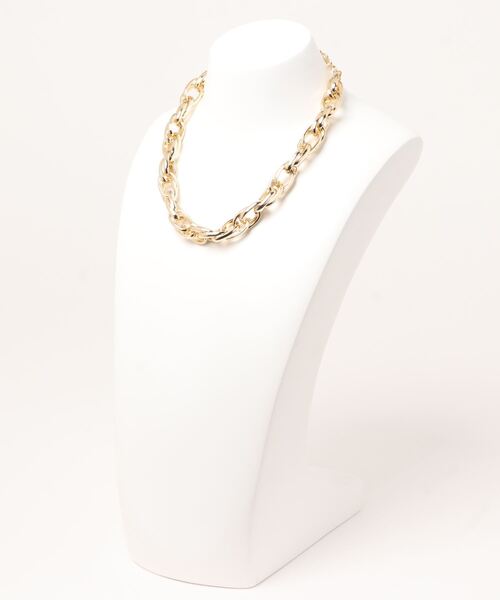 ap retro（アプレトロ）の「チェーンネックレス（ネックレス・レディース・ゴールド・FREE）」の2枚目の写真