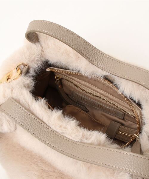 VIOLAd'ORO(ヴィオラドーロ)の「【 VIOLAd’ORO /ヴィオラドーロ】別注リバイバル・エコファーバッグ(トートバッグ)」 WEAR