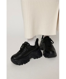 SLY | F/LEATHER CHUNKY SOLE SNEAKER フェイクレザー チャンキーソール スニーカー ボリュームソール(スニーカー)