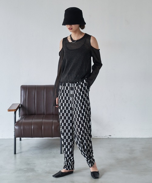 VACANCY（ヴァカンシー）の「バケットニットハット（ハット・レディース・ブラック/ベージュ・FREE）」の15枚目の写真