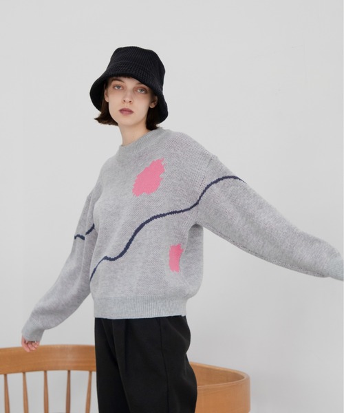 VACANCY（ヴァカンシー）の「バケットニットハット（ハット・レディース・ブラック/ベージュ・FREE）」の9枚目の写真