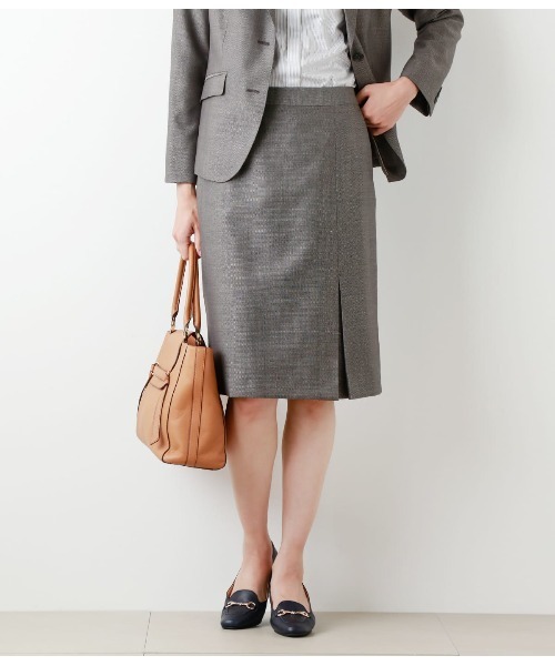 NEWYORKER（ニューヨーカー）の「ウールシルクドビーカルゼ ボックス