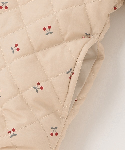 petit main(プティマイン)の「チェリー総柄ブルゾン(ブルゾン・キッズ・ライトベージュ/アイボリー/ネイビー・90cm/110cm/130cm/80cm/100cm/120cm)」の13枚目の写真