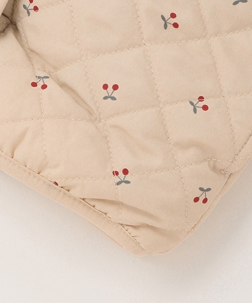 petit main(プティマイン)の「チェリー総柄ブルゾン(ブルゾン・キッズ・ライトベージュ/アイボリー/ネイビー・90cm/110cm/130cm/80cm/100cm/120cm)」の14枚目の写真