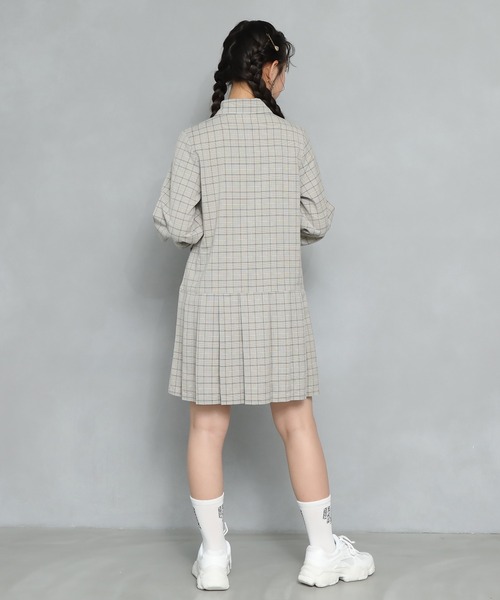 PINKHUNT(ピンクハント)の「PINKHUNT ネクタイ付きワンピース 7543K(ワンピース・キッズ・ベージュ/ブラック・160cm/140cm/130cm/150cm/120cm)」の15枚目の写真