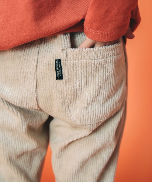 BREEZE（ブリーズ）の「カラバリカットコールパンツ（その他パンツ・キッズ・ブラック/ブラウン/ピンク/ブルー/グリーン/オレンジ/ベージュ・140/120/130/100/110/90/70/80）」の3枚目の写真