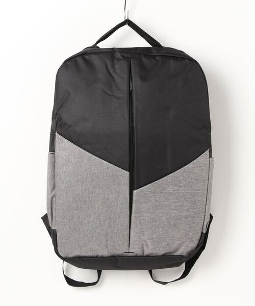 STYLEBLOCK(スタイルブロック)の「リュック×ショルダーバッグ×パウチ3点セット(バックパック/リュック・メンズ・レッド/ブルー/グレー/ブラック・FREE)」の14枚目の写真