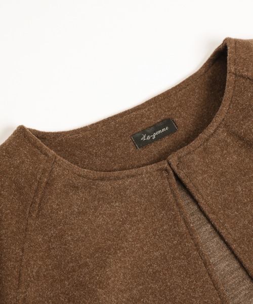 SUGAR BISKET（シュガービスケット）の「ケープコート（その他アウター・レディース・ブラウン/チャコールグレー/ベージュ/ブラック・フリー）」の20枚目の写真