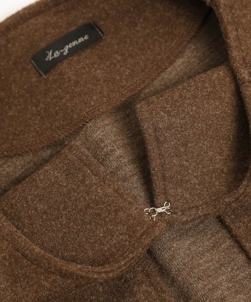 SUGAR BISKET（シュガービスケット）の「ケープコート（その他アウター・レディース・ブラウン/チャコールグレー/ベージュ/ブラック・フリー）」の6枚目の写真