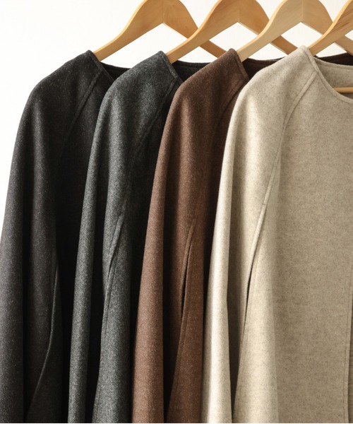 SUGAR BISKET（シュガービスケット）の「ケープコート（その他アウター・レディース・ブラウン/チャコールグレー/ベージュ/ブラック・フリー）」の15枚目の写真