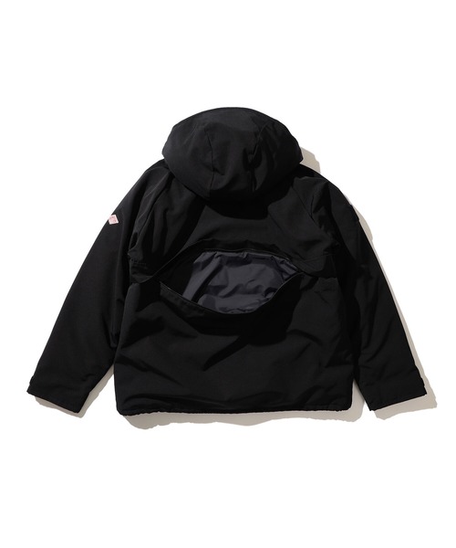 DANTON（ダントン）の「DANTON / Down Army Hood Jacket（ダウンジャケット/コート・メンズ・ブラック/オリーブ・X-SMALL/MEDIUM/SMALL/LARGE）」の16枚目の写真