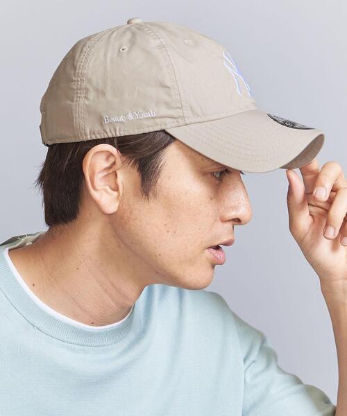 NEW ERA(ニューエラ)の「【別注】<NEW ERA> NYY T/W CAP/キャップ(キャップ・メンズ・ネイビー/ベージュ/ライトブルー/ケリー・FREE)」の2枚目の写真