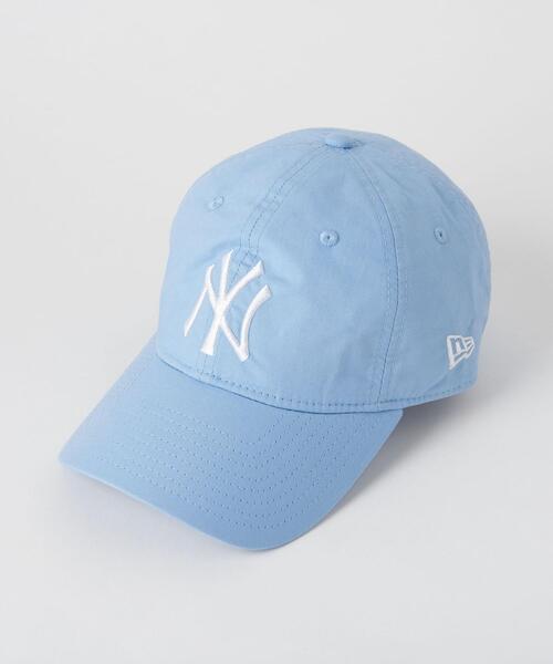 NEW ERA(ニューエラ)の「【別注】<NEW ERA> NYY T/W CAP/キャップ(キャップ・メンズ・ネイビー/ベージュ/ライトブルー/ケリー・FREE)」の4枚目の写真