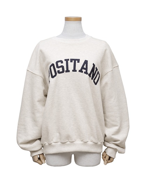 reca（レカ）の「スウェットアーチロゴトレーナー（スウェット・レディース・ブラウン/オートミール/ネイビー・FREE）」の7枚目の写真