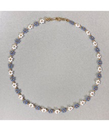 tone | 【belleneige】フラワービーズネックレス(MA)(ネックレス)