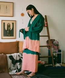 汽水域のニットガウン