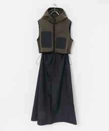 ザ グッドランド マーケット　バラクラバ付マルチウェイベスト