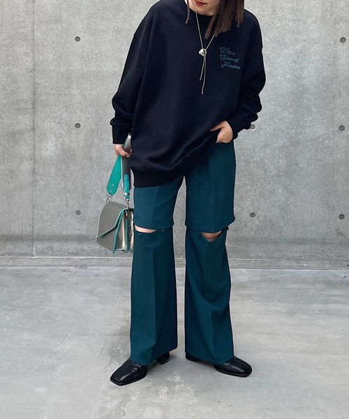 ゆき 2点おまとめ RUIRUE BOUTIQUE ページボーイ PAGEBOY（ページボーイ）の「ハイショクポロニットワンピース