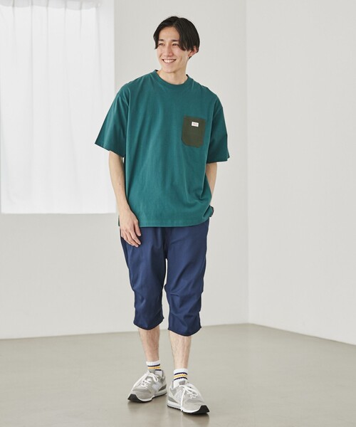 SMITH'S（スミス）の「SMITH'S（スミス）別注ポケットTシャツ（WEB限定カラー）（Tシャツ/カットソー・メンズ・ダークグリーン/ダークグレー/ホワイト/ネイビー・M/S/L/XL）」の18枚目の写真
