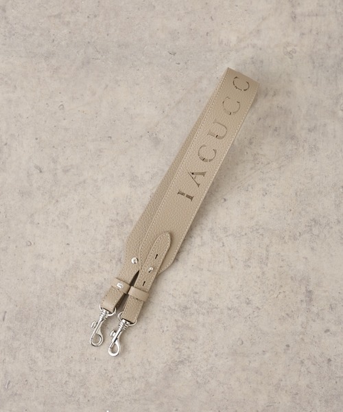 IACUCCI（イアクッチ）の「トラコッラ ショートベルト CERVO（その他小物・レディース・サンドベージュ/ライトグレー/アイボリー/ブラック/ピンク/グリーン/ベージュ系・FREE）」の5枚目の写真