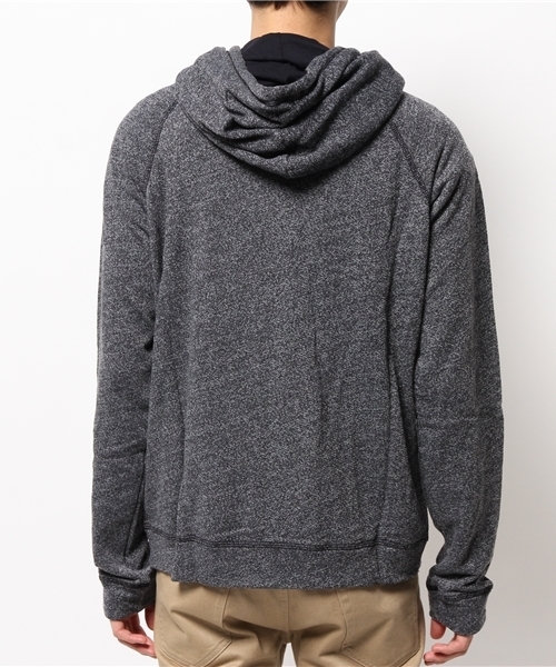 BAREFOOT DREAMS（ベアフットドリームズ）の「【MALIBU COLLECTION】310 MC zip-up hoodie（パーカー・メンズ・グレー/ネイビー・MEDIUM/SMALL/LARGE）」の7枚目の写真