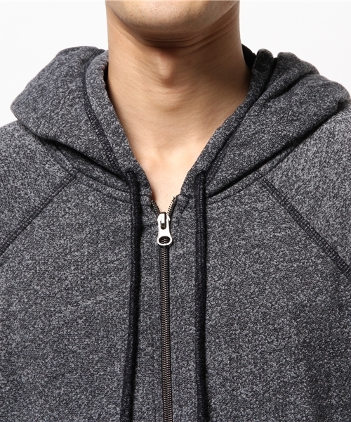 BAREFOOT DREAMS（ベアフットドリームズ）の「【MALIBU COLLECTION】310 MC zip-up hoodie（パーカー・メンズ・グレー/ネイビー・MEDIUM/SMALL/LARGE）」の10枚目の写真