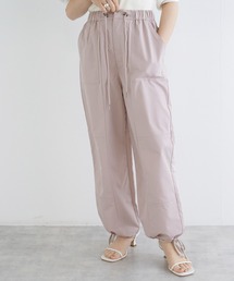 裾リボンカーゴパンツ