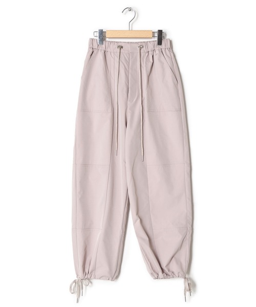w closet（ダブルクローゼット）の「裾リボンカーゴパンツ（カーゴパンツ・レディース・ピンク/カーキ/ブラック/オフホワイト・FREE）」の21枚目の写真