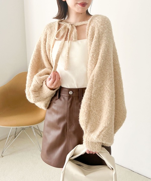 Heather（ヘザー）の「ブークレボレロカーディガン 179478