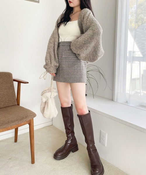 Heather（ヘザー）の「ブークレボレロカーディガン 179478