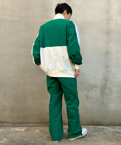 Snap club（スナップクラブ）の「【Snap club】サークル刺繍 ナイロンイージーパンツ（その他パンツ・メンズ・カモフラージュ/グリーン/ブラウン/ホワイト/ブラック/ブルー・L/M）」の11枚目の写真