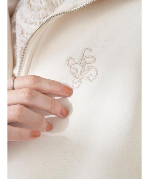 earth music&ecology（アースミュージックアンドエコロジー）の「ハーフZIPウラケプルオーバー（Tシャツ/カットソー・レディース・ブラック/アイボリー/オートミール/ピンクベージュ・FREE）」の7枚目の写真