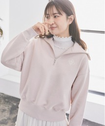 earth music&ecology | ハーフZIPウラケプルオーバー(Tシャツ/カットソー)
