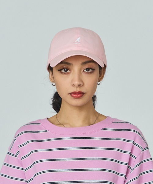 KANGOL（カンゴール）の「【別注】KANGOL SMU COTTON BASEBALL（キャップ・メンズ・ホワイト/ブラック/ベージュ/ピンク/アイボリー/ネイビー・L/XL/XXL）」の21枚目の写真