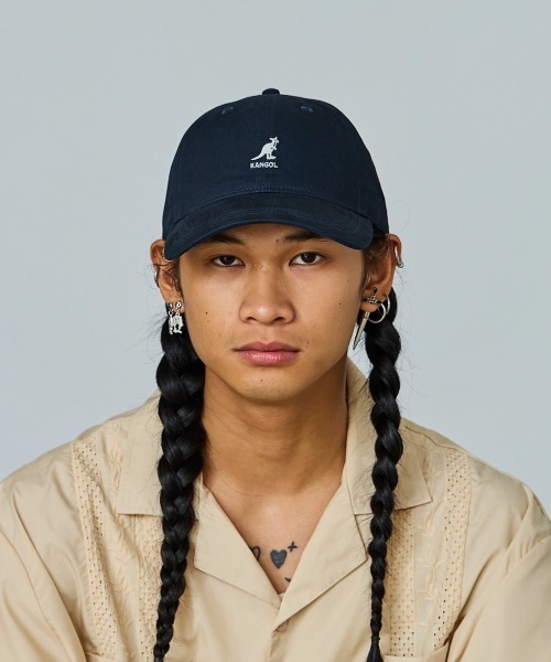 KANGOL（カンゴール）の「【別注】KANGOL SMU COTTON BASEBALL（キャップ・メンズ・ホワイト/ブラック/ベージュ/ピンク/アイボリー/ネイビー・L/XL/XXL）」の17枚目の写真