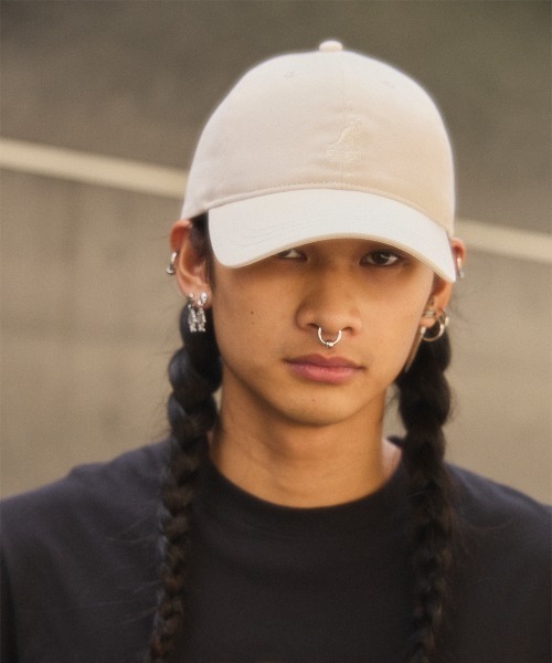 KANGOL（カンゴール）の「【別注】KANGOL SMU COTTON BASEBALL（キャップ・メンズ・ホワイト/ブラック/ベージュ/ピンク/アイボリー/ネイビー・L/XL/XXL）」の12枚目の写真