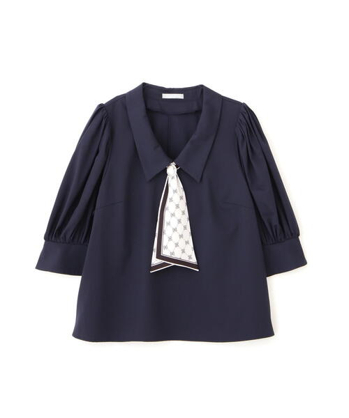 モノグラムスカーフツキブラウス JILL by JILLSTUART JILL by JILL STUART（ジルバイジルスチュアート）の