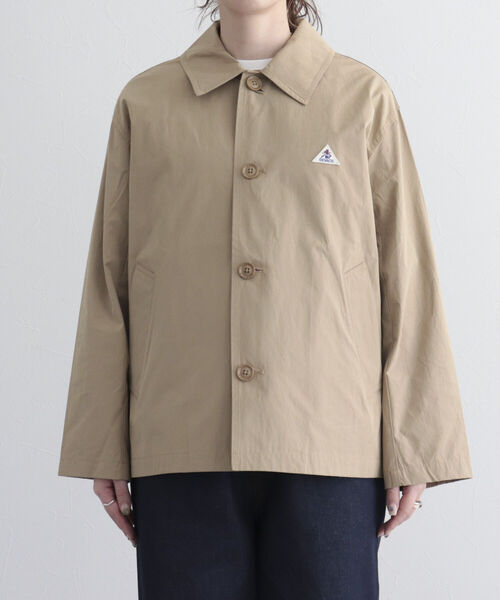 GEVACO（ゲバコ）の「【GEVACO/ゲバコ】ウェザーショートブルゾン（ブルゾン・レディース・ベージュ/ネイビー・36/38）」の19枚目の写真