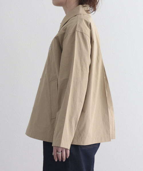 GEVACO（ゲバコ）の「【GEVACO/ゲバコ】ウェザーショートブルゾン（ブルゾン・レディース・ベージュ/ネイビー・36/38）」の20枚目の写真