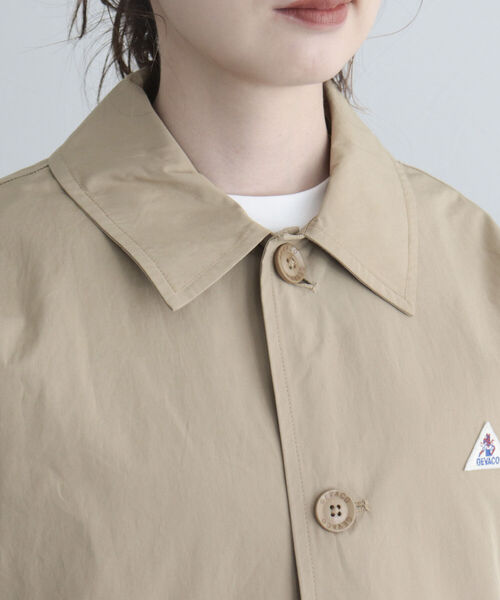 GEVACO（ゲバコ）の「【GEVACO/ゲバコ】ウェザーショートブルゾン（ブルゾン・レディース・ベージュ/ネイビー・36/38）」の22枚目の写真