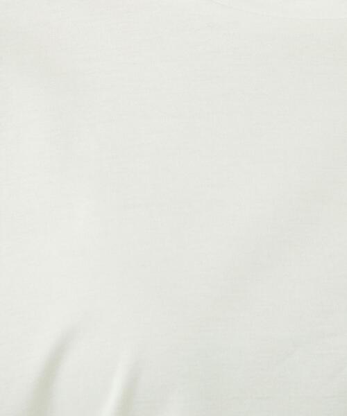 green label relaxing（グリーンレーベルリラクシング）の「オーバーサイズ Tシャツ -抗菌防臭・制菌-（Tシャツ/カットソー・レディース・ブラック/ホワイト/ライトブルー・FREE）」の10枚目の写真