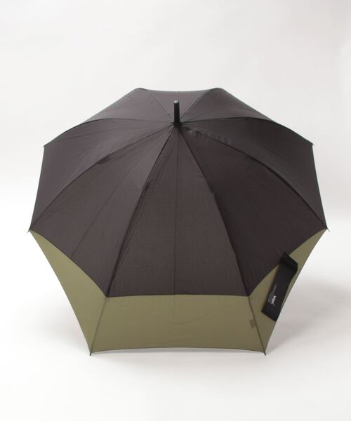 Wpc.(ダブリュピーシー)の「Wpc./ダブリュピーシー BACK PROTECT UMBRELLA(長傘・レディース・グレー/ブラック/ネイビー/ベージュ/カーキ/ライトブルー/ブラウン/ブルー系・FREE)」の9枚目の写真