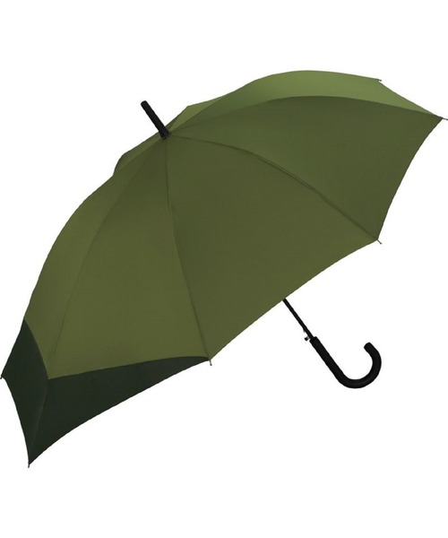 Wpc.(ダブリュピーシー)の「Wpc./ダブリュピーシー BACK PROTECT UMBRELLA(長傘・レディース・グレー/ブラック/ネイビー/ベージュ/カーキ/ライトブルー/ブラウン/ブルー系・FREE)」の1枚目の写真