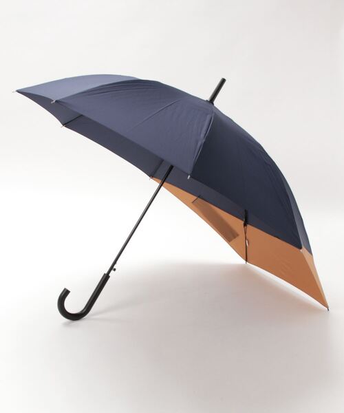 Wpc.(ダブリュピーシー)の「Wpc./ダブリュピーシー BACK PROTECT UMBRELLA(長傘・レディース・グレー/ブラック/ネイビー/ベージュ/カーキ/ライトブルー/ブラウン/ブルー系・FREE)」の12枚目の写真