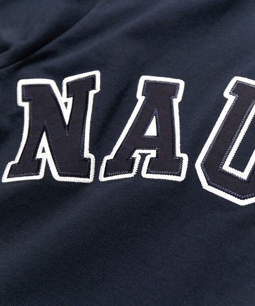 NAUTICA（ノーティカ）の「NAUTICA/ノーティカ Arch Logo S/S Tee/アーチロゴ ショートスリーブ Tシャツ（Tシャツ/カットソー・メンズ・ブラック/マスタード/ネイビー/ライトグレー/グリーン/ホワイト・SMALL/MEDIUM/X-LARGE/LARGE）」の7枚目の写真