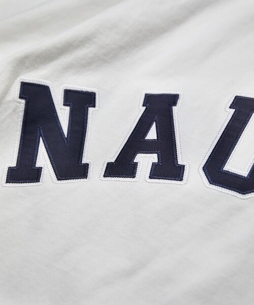 NAUTICA（ノーティカ）の「NAUTICA/ノーティカ Arch Logo S/S Tee/アーチロゴ ショートスリーブ Tシャツ（Tシャツ/カットソー・メンズ・ブラック/マスタード/ネイビー/ライトグレー/グリーン/ホワイト・SMALL/MEDIUM/X-LARGE/LARGE）」の15枚目の写真
