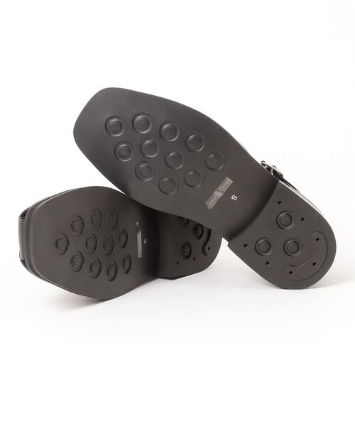 glabella（グラベラ）の「SQUARE GURKHA SANDALS（サンダル・メンズ・ブラック・26.0cm/27.0cm/25.0cm）」の3枚目の写真