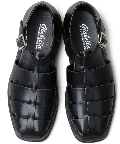 glabella（グラベラ）の「SQUARE GURKHA SANDALS（サンダル・メンズ・ブラック・26.0cm/27.0cm/25.0cm）」の4枚目の写真