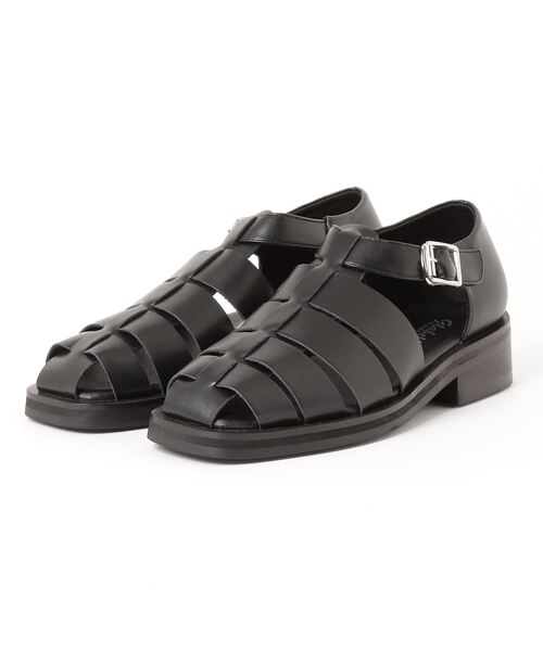glabella（グラベラ）の「SQUARE GURKHA SANDALS（サンダル・メンズ・ブラック・26.0cm/27.0cm/25.0cm）」の9枚目の写真