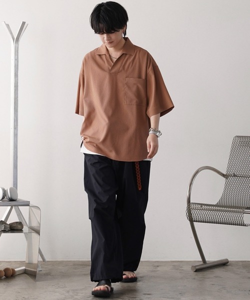 WASHER H/S SKIPPER SHIRT（シャツ/ブラウス）｜WYM LIDNM